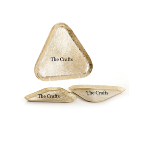 Ensemble de deux plateaux de service de tailles différentes pour collations au chocolat plateau de service de forme ronde à des prix acceptables - Product Image 3