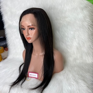 Venta al por mayor de la fábrica de suministro de doble dibujado 100% pelucas de pelo virgen crudo de color natural de Vietnam cutícula alineada proveedor de cabello - Product Image 3