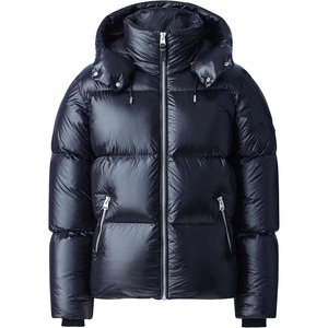 Chaqueta de burbujas Transpirable Duradero Resistente a la intemperie Repelente al agua Conjunto en mangas Chaqueta de invierno con capucha extraíble - Product Image 1