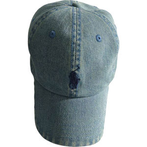Gorra de Béisbol de Mezclilla con Bordado de Caballo Pequeño, Estilo Clásico Vintage Lavado, Casual para Otoño/Invierno, Personalizable, 6 Paneles, 100% Algodón - Product Image 3