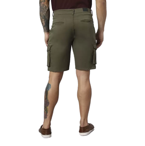Vente en gros de shorts cargo décontractés de grande taille pour hommes délavés avec design personnalisé short cargo d'été élégant de couleur unie de BD - Product Image 5