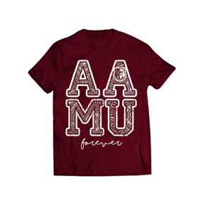 Alabama A & M University pour Bulldogs T-Shirt Collection 100% Coton Premium Quality School Pride Apparel Front Printed Logo Plus - Product Image 1