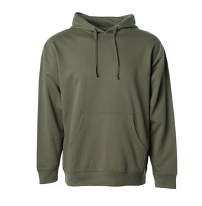 Sudadera con Capucha de Camuflaje para Hombre, 100% Algodón, Diseño Sólido, Impresión Serigráfica, Ecológica, Transpirable, para Otoño - Product Image 5