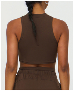 Sujetador deportivo de entrenamiento de gimnasio sin costuras de alta calidad, ropa de Yoga corta de secado rápido, soporte completo de talla grande, Sujetador deportivo de Yoga transpirable - Product Image 6