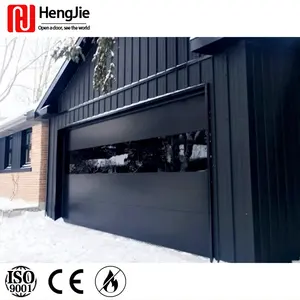 Hengjie Tür | US-Standard schmiedeeiserne Garagentor Platten für Außeneingangskontrolle durch Elektromotor elektrische Garagentor