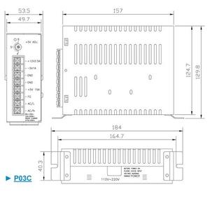 Hot Sales of WEIYA SP03-PS-003 Switch <b>Power</b> <b>Supply</b> WY-03 with 110V/220V Input and <b>12V</b>/5V Output for Gaming Machines - Product Image 4
