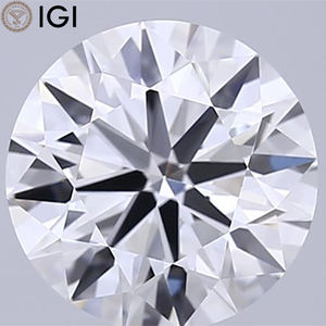 F-Couleur VVS2 Clarté 2.70 CT. CVD Lab Grown Round Cut Diamond 8.91 MM IGI Certifié pour la création de bijoux personnalisés - Product Image 1