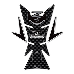 Adesivi protettivi 3D per serbatoio moto compatibili con Kawasaki Z800 Carbon - Product Image 2