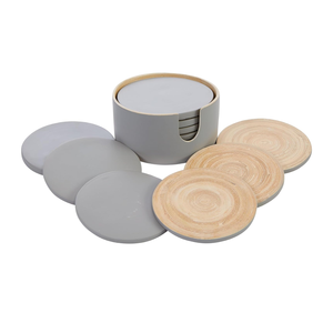 Dessous de verre en bambou filé fait à la main les plus vendus pour boisson avec support pour Table basse matériaux durables en gros du Vietnam - Product Image 5