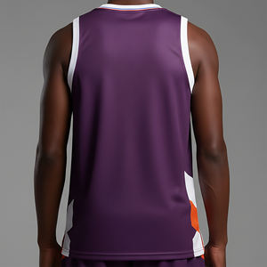 Camisetas de Baloncesto Deportivas Estampadas de Talla Grande a Precio Económico al por Mayor, Logotipo Bordado de Todos los Equipos, Ligeras y de Alta Calidad - Product Image 6