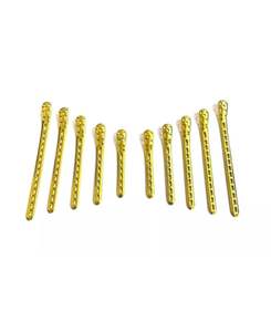 Plaques médiales distales du tibia vétérinaire en acier inoxydable 3.5mm manuel durable ensemble de 10 pièces - Product Image 4