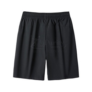 Pantalones Cortos Deportivos Personalizados para Hombre, de Secado Rápido, con Logotipo Impreso en la Parte Delantera, Cierre con Cordón y Cintura Media, en Algodón y Poliéster - Product Image 2