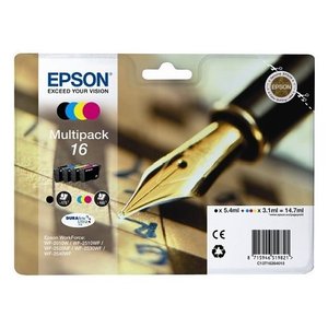 Durabrite Multipack T16 Pen and Crossword Series C13T16264020 para Juego de Cartuchos de Tinta - Product Image 1