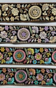 Tela de encaje bordado de guipur de lujo, adorno de encaje de algodón de gama alta para ropa, zapatos, bolsos, manualidades, adornos bordados elegantes, regalos - Product Image 5