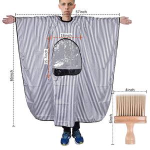 Capes de Salon de coiffure pour le lavage et la teinture des cheveux, imperméables, antirides, antistatiques, coloration et permanente des cheveux - Product Image 2