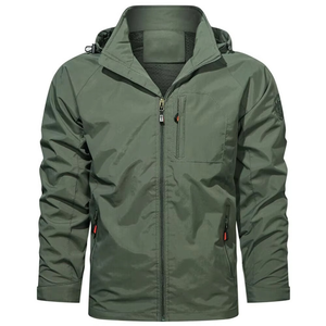 Veste Softshell d'Hiver en Toile pour Homme de Haute Qualité, Sur Mesure, 6XL, Col Montant, Logo Avant, Service OEM avec Logo Personnalisé - Product Image 6