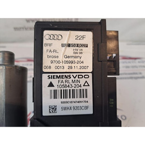 MOTOR ELÉCTRICO PARA VENTANA DELANTERA DERECHA AUDI A4 Avant (8ED) 8E2959802F BNA (04>08) - Product Image 5