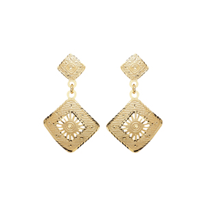 ชุดจี้ทองพรีเมี่ยมสำหรับผู้หญิงเครื่องประดับแฟชั่นสุดพิเศษพร้อมเครื่องรางทองเหลืองสำหรับงานแต่งงานของขวัญวันครบรอบ - Product Image 4