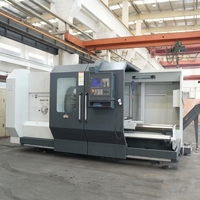 Machine-outil de tournage CNC SKA61100, tour CNC automatique robuste, grand tour CNC industriel pour le tournage des métaux