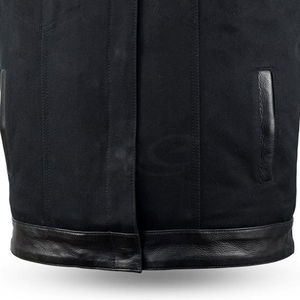 Gilet d'hiver en cuir de haute qualité design personnalisé pour hommes-écologique et imperméable à l'eau disponible en gros - Product Image 4