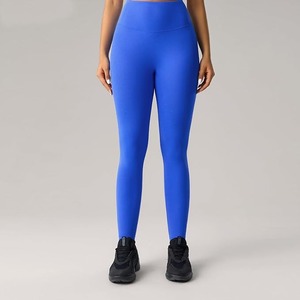 Women's High Waisted Seamless <b>Leggings</b> Stretchable Slim Fit Workout Pants with Elastic Waist Solid Spandex/Nylon for Gym Yoga - Product Image 1