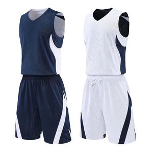 Uniforme de basket-ball personnalisé pour jeunes, ensemble de basket-ball réversible, dernier modèle, ensemble d'uniformes de basket-ball réversibles - Product Image 4