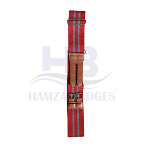 เข็มขัดไนลอนลายทางมีสไตล์สวมใส่สบายใช้งานได้ยาวนานพร้อมเนื้อสัมผัสที่แข็งแรงทำจากโพลีเอสเตอร์ที่ทนทาน - Product Image 2