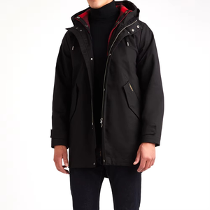 Veste parka pour homme Parfaite pour un usage quotidien par temps froid et venté Veste parka pour homme Conçue pour un confort thermique et un style moderne - Product Image 1