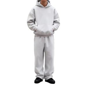 Survêtement pour femme avec logo de marque personnalisé 65% coton 35% polyester coupe décontractée surdimensionnée solide capuche de recharge bleu royal - Product Image 1