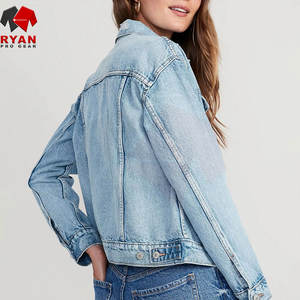 Veste en jean pour femmes tendance, fabriquée avec un tissu de haute qualité, design classique et confortable à porter toute l'année - Product Image 2