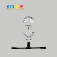60mm 24V 16pcs Leds Programme RVB Lumières LED Fairground Cabochon Lumière Amusement Amusement Éclairage LED Pixel