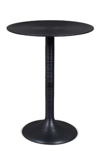 Table d'appoint ronde en métal martelé artisanal avec plateau en verre pour salons modernes et style de décoration artistique pour la maison - Product Image 4