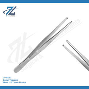 Pince à épiler dentaire Hemingway 15cm Pince à épiler dentaire en acier inoxydable Pince à épiler dentaire autoclavable Coton tenant le Pakistan - Product Image 2