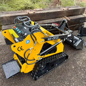 Livraison gratuite bon marché Mini Skid Steer moteur CE EURO5 EPA Skidsteer roue diesel sur chenilles Mini chargeuse sur chenilles pour tout terrain - Product Image 4