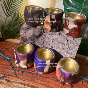 Brûleur Bakhoor traditionnel en résine et encensoir en bois pour une expérience de parfum élégante - Product Image 6