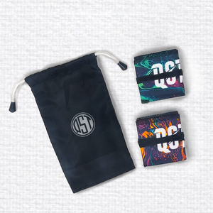 Bande de soutien de poignet d'haltérophilie unisexe multicolore respirant enveloppes d'haltérophilie avec réglage antidérapant Logo personnalisé imprimé - Product Image 5