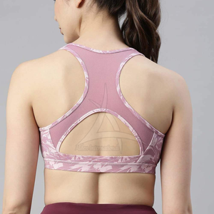 OEM Personnalisé Respirant Écologique Femmes Fitness Sport Soutien-Gorge Léger Soutien Spandex/Nylon Matériau Bretelles Conception pour Adultes - Product Image 2