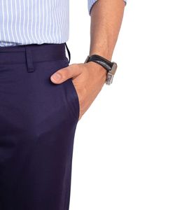 Pantalons chino droits pour homme, décontractés, pour le travail, coupe classique, écologiques, respirants, en coton, grande taille - Product Image 3