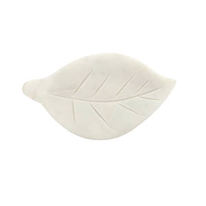 Le repose-cuillère en marbre et les ustensiles de cuisine et les restaurants utilisent une utilisation à la main pour une couleur blanche naturelle - Product Image 1