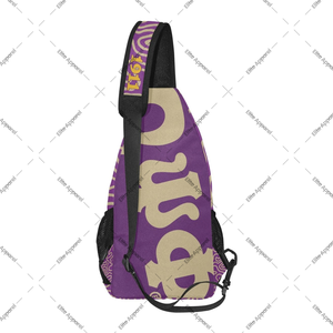Bolso cruzado personalizado para el pecho de la Fraternidad Omega Psi Phi | Sling Pack con bolsillos utilitarios para senderismo, correr y uso diario - Product Image 2