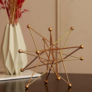 Aluminio personalizado impreso Mesa decorativa para el hogar Oficina latón Showpiece Showcase - Product Image 2