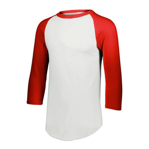 Serigrafía personalizada manga raglán amarilla completo camiseta de alta calidad logotipo personalizado para hombre - Product Image 3