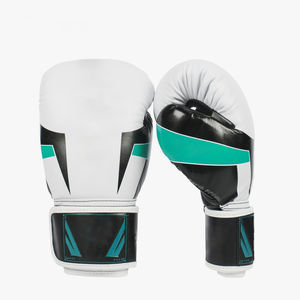 Sac d'entraînement en cuir professionnel de haute qualité et gants de combat Logo personnalisé en gros pour les arts martiaux et la boxe - Product Image 4