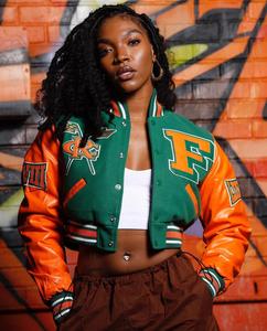 Florida A & M University Famu Varsity Jacket para hombres y mujeres Lettermen Jacket - Product Image 1