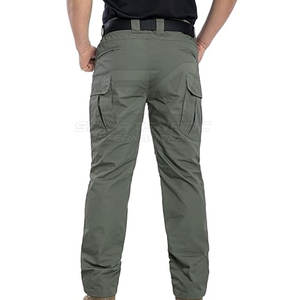 Pantalon cargo tactique pour homme, vêtements de travail en plein air, pantalon utilitaire durable et confortable pour un usage quotidien et professionnel - Product Image 3