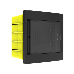 MCB Box 5 MCB Capacity IP40 Recessed Mounted Fuse <b>Enclosure</b> 158x153x97 mm - Product Image 2