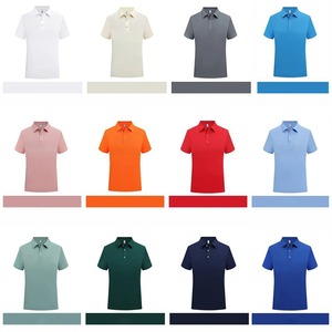 Camisetas de polo informales de manga corta de verano para hombre, camiseta en blanco con sublimación de patrón sólido, venta al por mayor, Camisas Para Hombres - Product Image 2