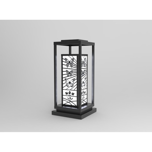 DNT.001.05 Lampe Solaire de Jardin Premium IP65 Étanche LED Corps en Acier Inoxydable Blanc Chaud CCT 3000K pour Hôtels et Aménagements Paysagers - Product Image 2