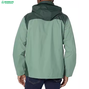 เสื้อแจ็คเก็ตกันลมแบบมีฮู้ดสำหรับผู้ชาย แห้งเร็ว ระบายอากาศได้ดี เหมาะสำหรับวิ่ง ออกกำลังกาย ทรงสวย ใส่สบาย จากโรงงานขายส่ง - Product Image 4