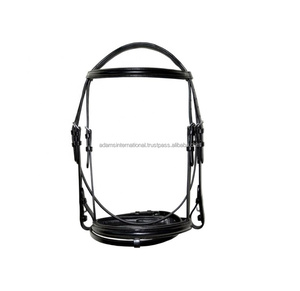 Brida de caballo de calidad superior, banda para la nariz acolchada suave y banda para las cejas, cuero de gama alta, los mejores productos para caballos de su clase - Product Image 4